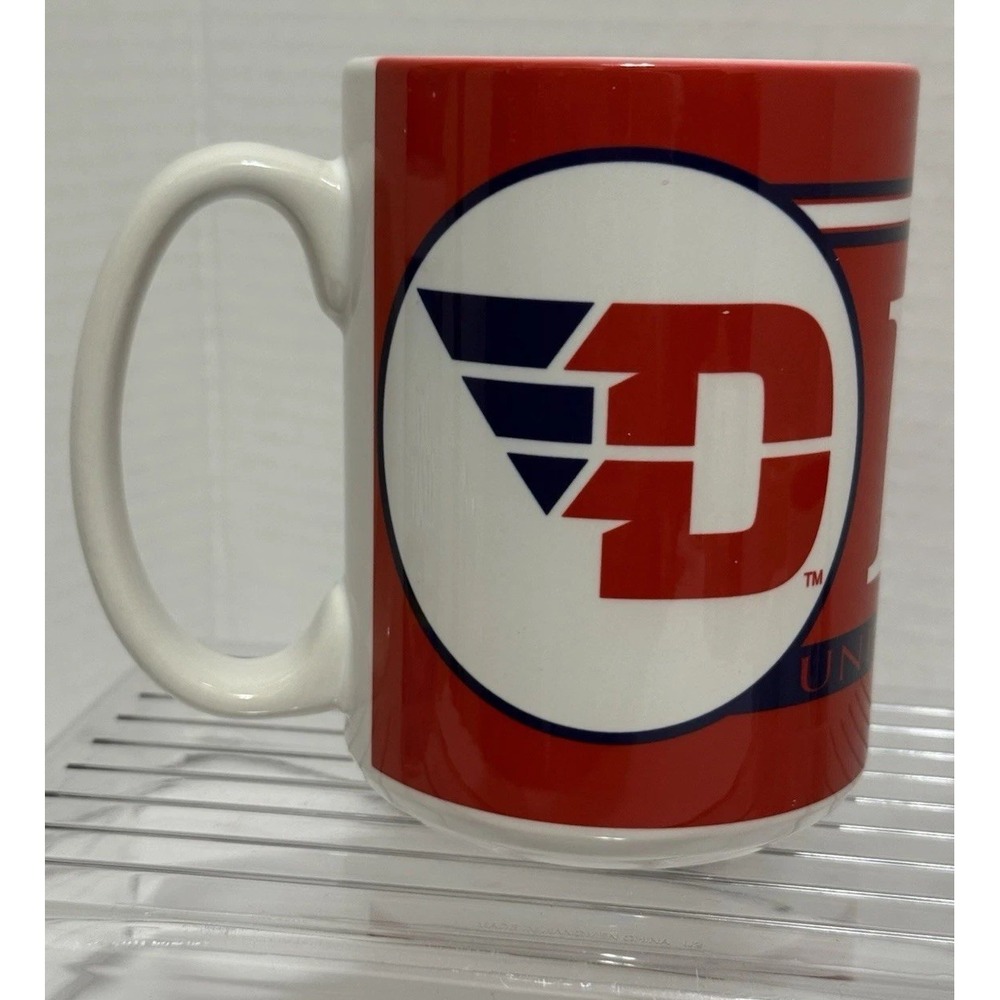 University of Dayton Flyers DAD Coffee Cup Mug Flying D Logo NCAA - Picture 2 of 13